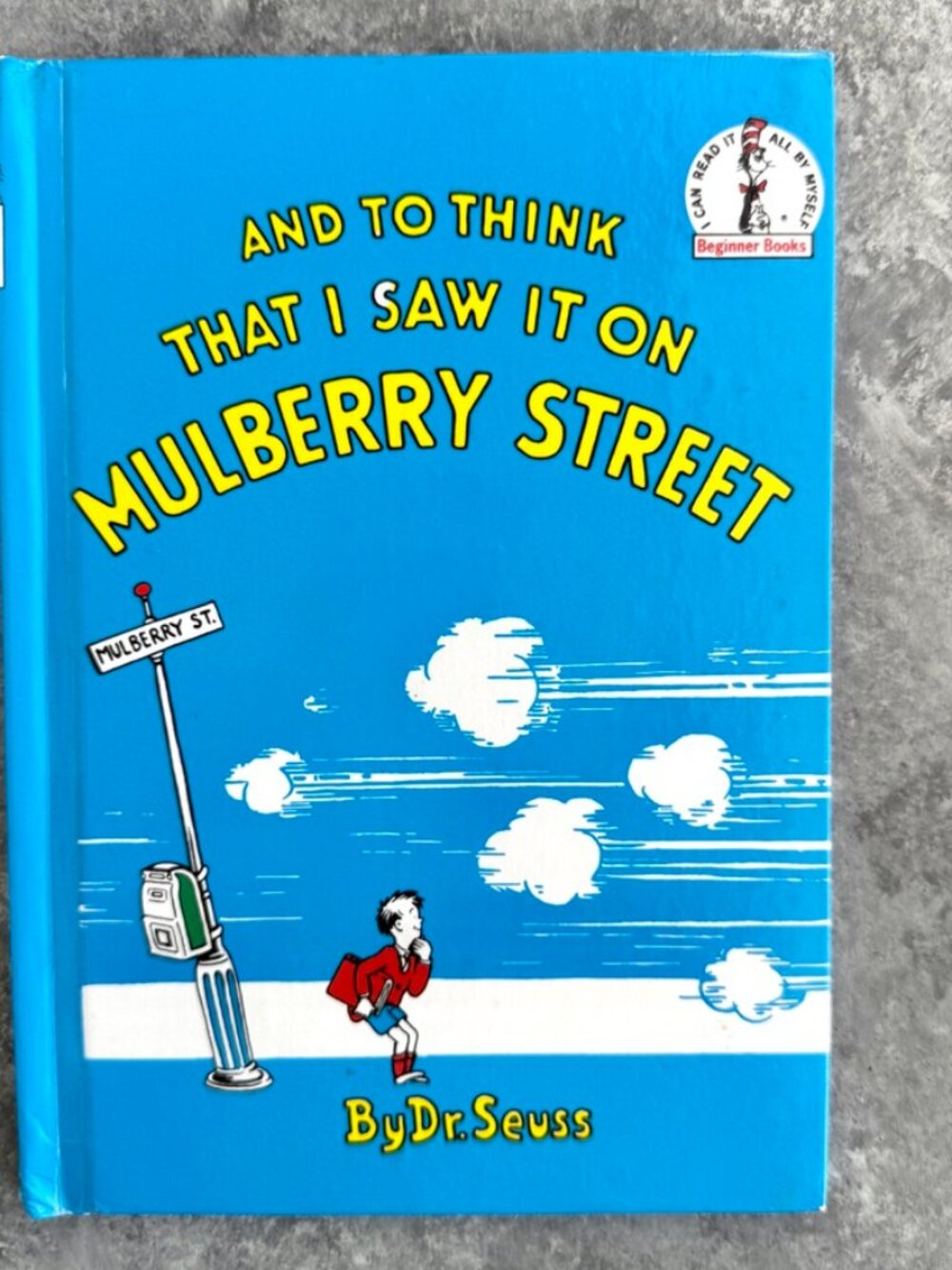 Dr. Seuss And To Think I Saw That On Mulberry Street Beginner Book Baned OOP HC